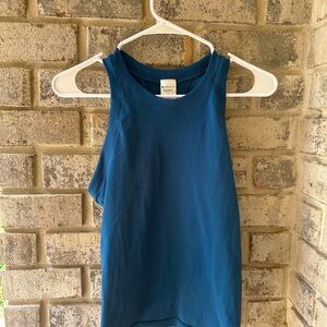 Athleta Blue Sleeveless Tank Top